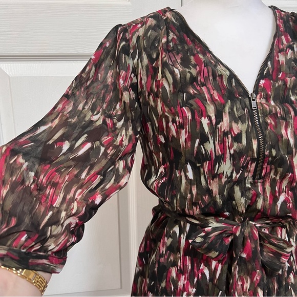IZ Byer Chiffon Dress Size XS Multicolor - Picture 13 of 16